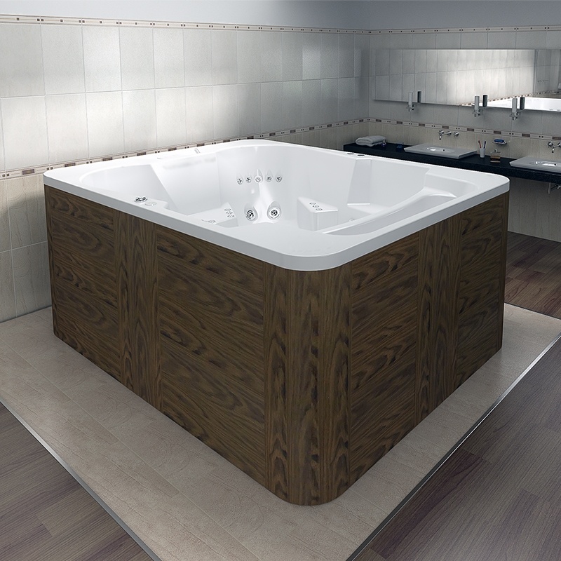 Мини бассейн Радомир «Колизей» (чаша белая, комплектация Gold) (рис.1)