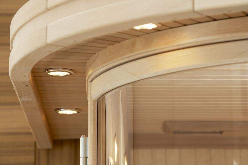 Сауна Tylo New Vision 150 установка в левый угол (рис.2)