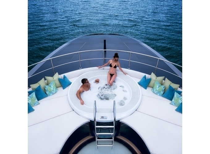 Переливной Гидромассажный Спа Бассейн JNJ Spas Built-in SPA-304 (рис.2)