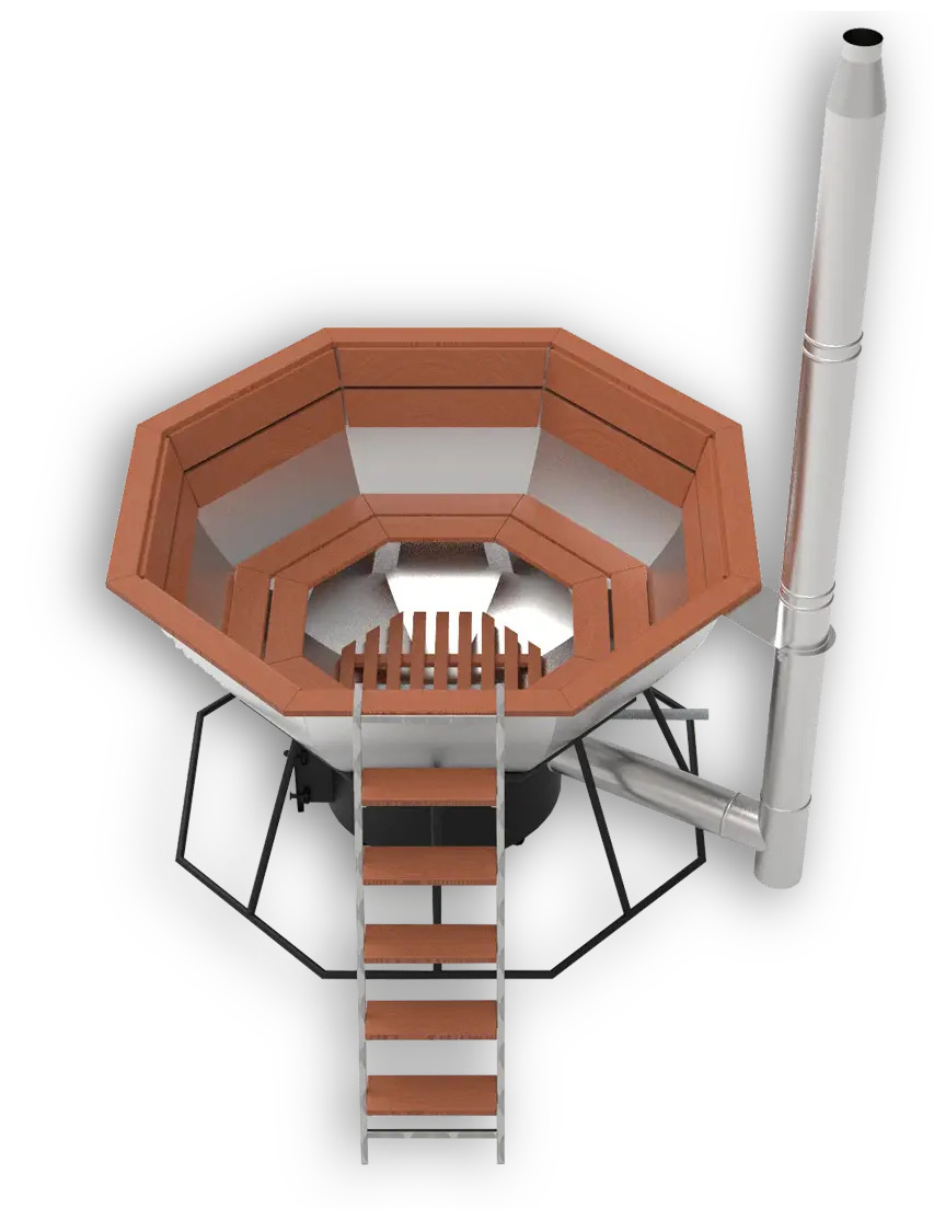 Спачан банный чан нержавеющая сталь 1500мм (рис.1)