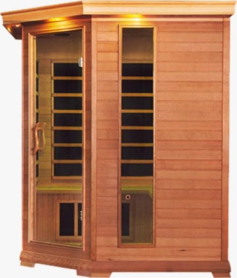 Инфракрасная сауна InfraSun Corner Essence Cedar (рис.1)