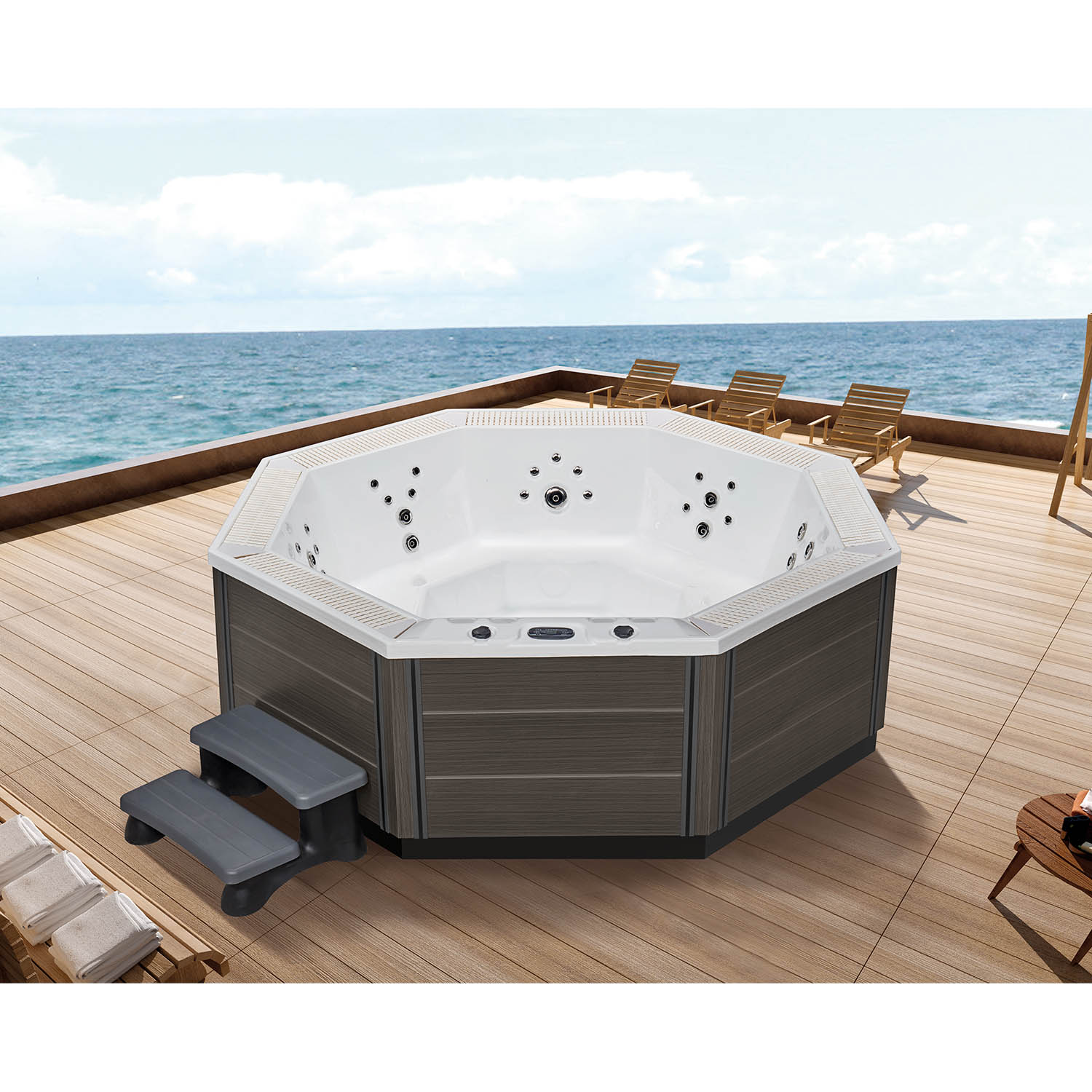 Переливной спа бассейн Mexda WS-PC03 (рис.1)