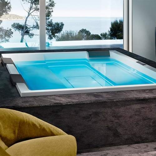 Гидромассажный СПА бассейн Treesse Rest 240x195x85 см (рис.2)