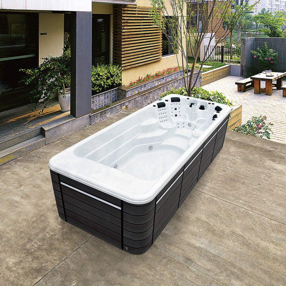 Плавательный СПА бассейн с противотоком Bigeer Темпо (рис.1)