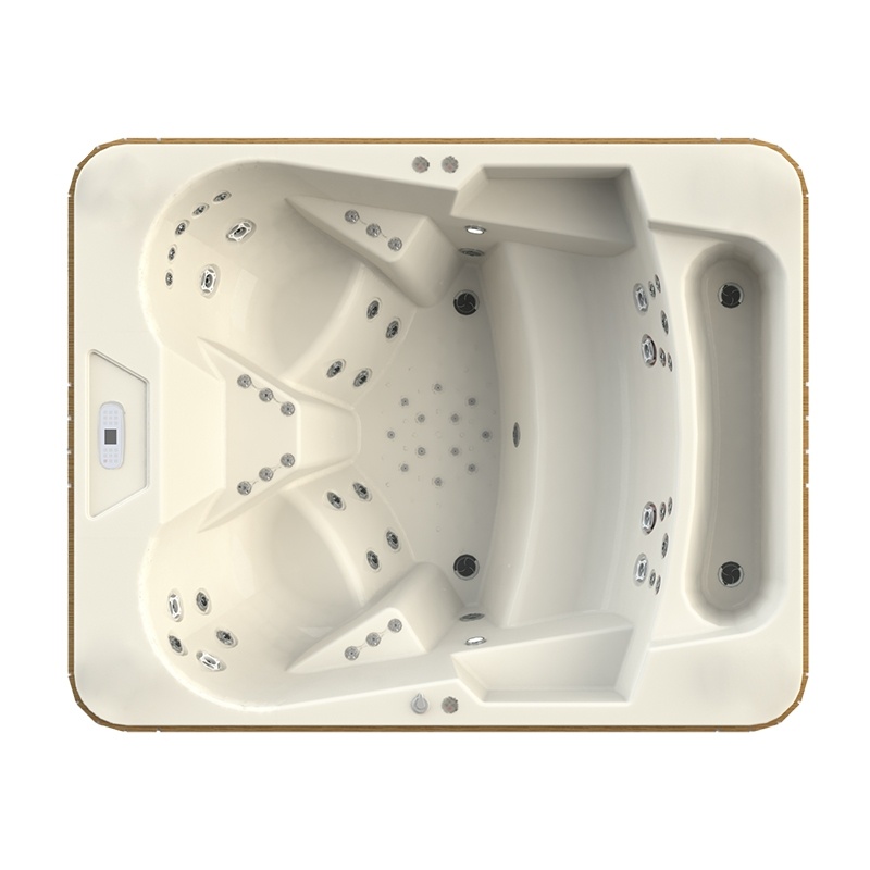 Мини бассейн Радомир «Колизей» (чаша белая, комплектация Gold)